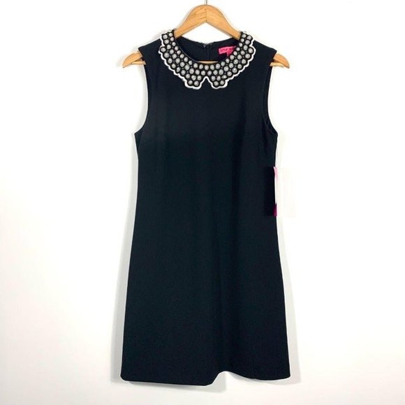 Nwt Betsey Johnson Pear Collar Cocktail Dress Women's Sz 10 - Picture 3 of 8